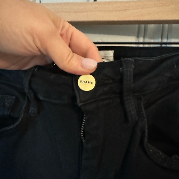 FRAME Denim Le One Flare Mid Rise Denim Jeans - Picture 13 of 13